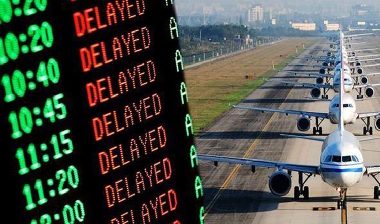 Có rất nhiều nguyên nhân dẫn đến tình trạng delay máy bay