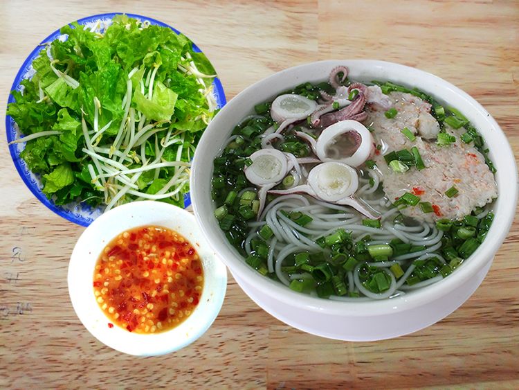 Bún quậy đặc sản Phú Quốc