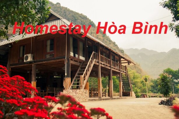 Thuê homestay Hòa Bình giá rẻ, tiện nghi, sân vườn thoải mái.