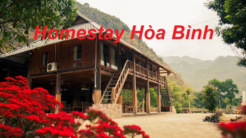 Thuê homestay Hòa Bình giá rẻ, tiện nghi, sân vườn thoải mái.