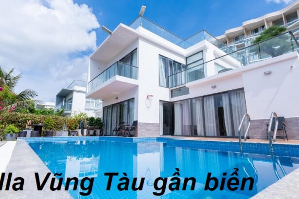 Villa Vũng Tàu sát biển giá rẻ, thuê villa Vũng Tàu tiện nghi.