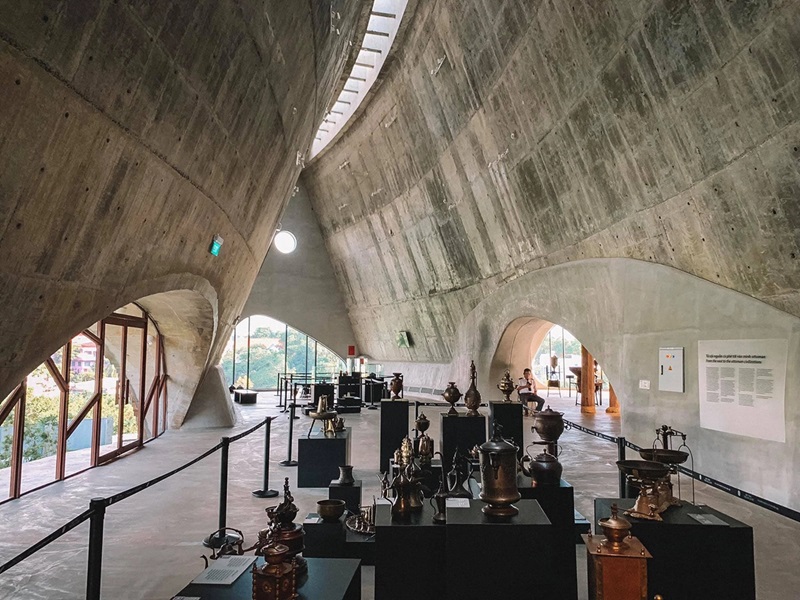 Giá vé vào bảo tàng cafe Trung Nguyên.