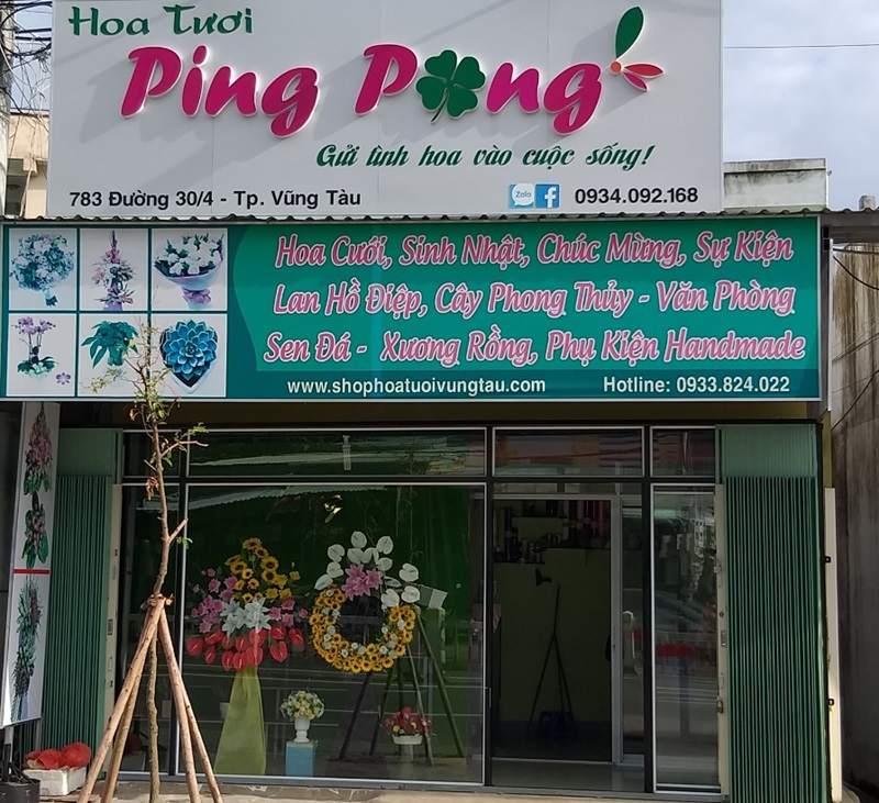 Ping Pông Flowers.