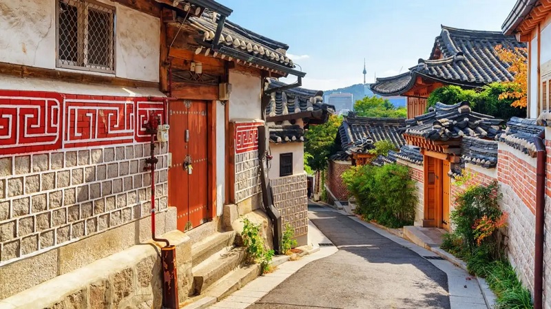 Làng Bukchon là điểm tham quan, check in nổi tiếng.