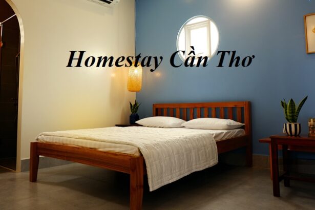 Homestay Cần Thơ giá rẻ đẹp có hồ bơi, có bếp cho cặp đôi.