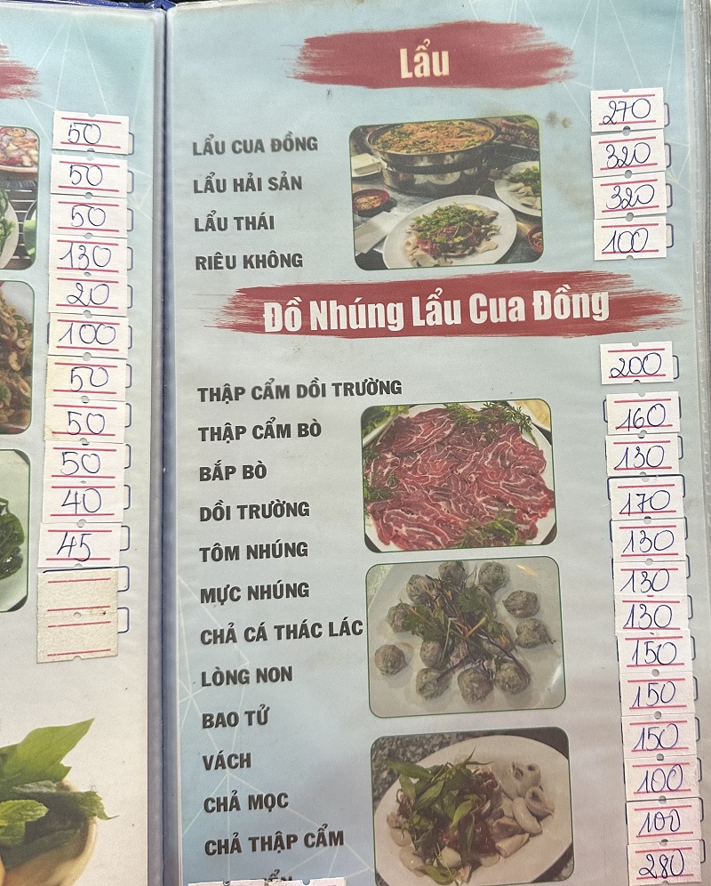 Lẩu cua đồng Hoa Phượng có ngon không?