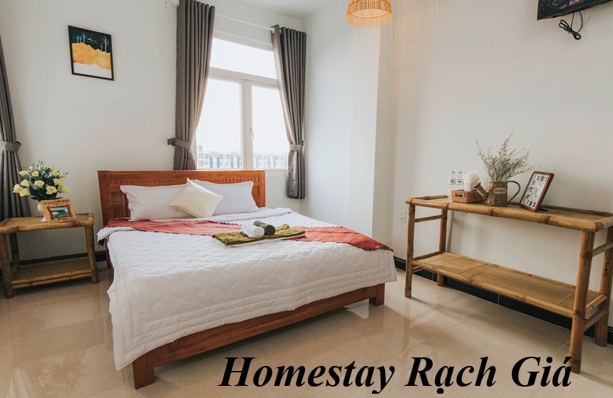 Địa chỉ homestay Rạch Giá tiện nghi, homestay giá rẻ ở Rạch Giá.