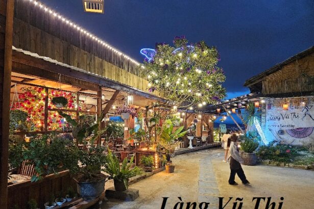 Cà phê Làng Vũ Thị ở đâu? Thực đơn quán cafe nổi tiếng Đà Lạt.