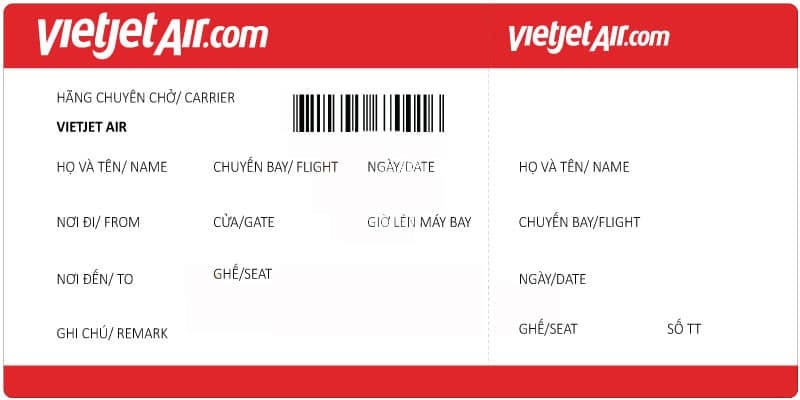 Hoàn vé máy bay Vietjet