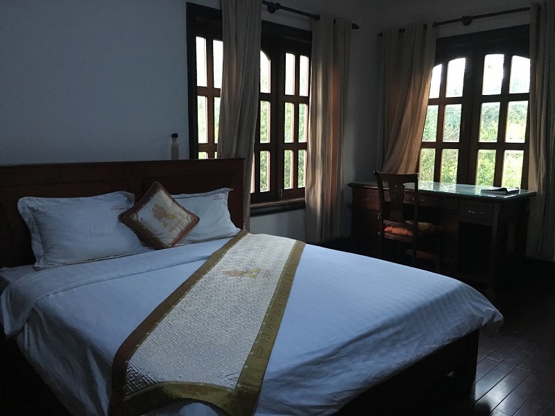 Hệ thống phòng nghỉ của resort Con Gà Vàng.