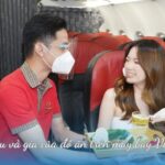 Menu và giá của đồ ăn trên máy bay Vietjet