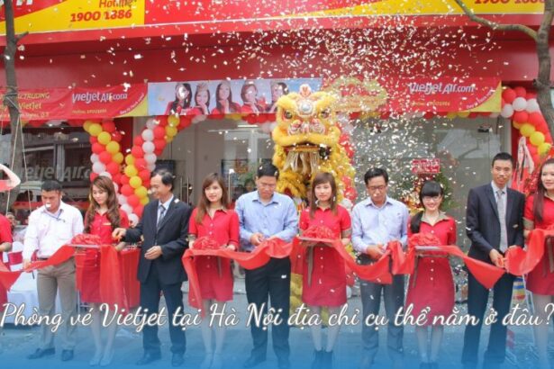 Phòng vé Vietjet tại Hà Nội địa chỉ cụ thể nằm ở đâu?