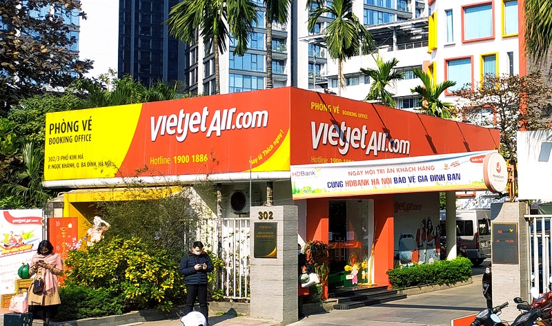 Phòng vé Vietjet tại Hà Nội